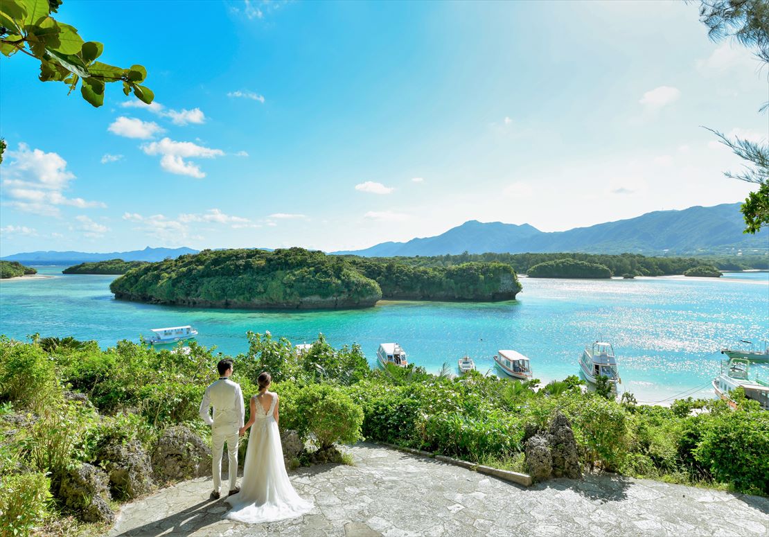 石垣島川平湾フォトウェディング・挙式前撮影・結婚写真