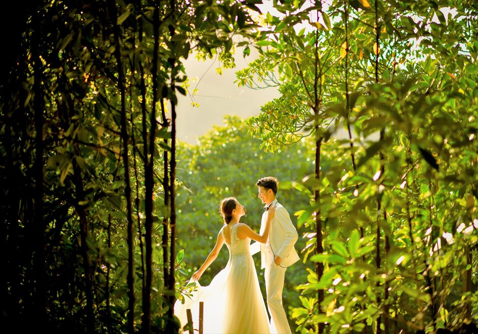 沖縄・西表島フォトウェディング・挙式前撮影・結婚写真　マングローブ