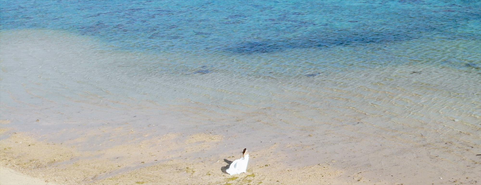 沖縄・小浜島フォトウェディング・挙式前撮影・結婚写真ビーチ