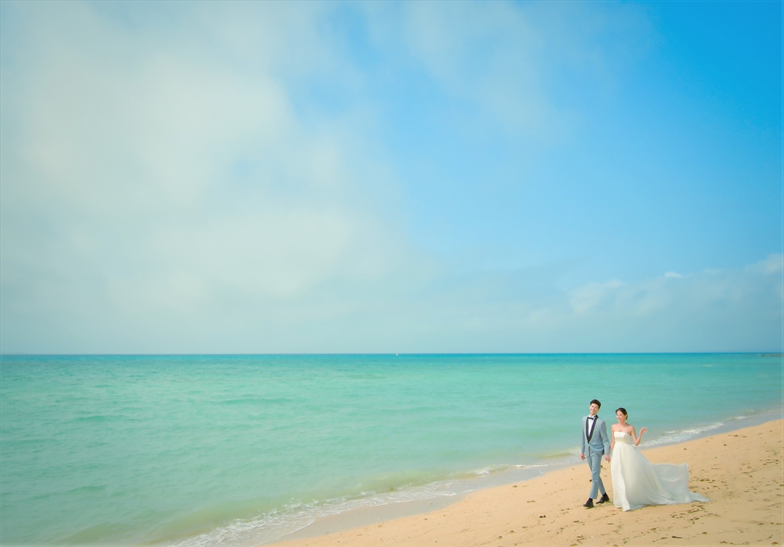 はいむるぶし・小浜島　フォトウェディング・挙式前撮影・結婚写真　ビーチ