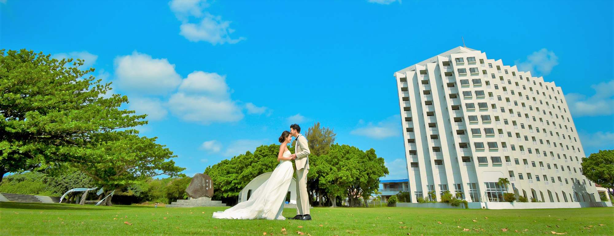 ホテル・ロイヤル・マリン・パレス石垣島・沖縄　フォトウェディング・挙式前撮影・結婚写真