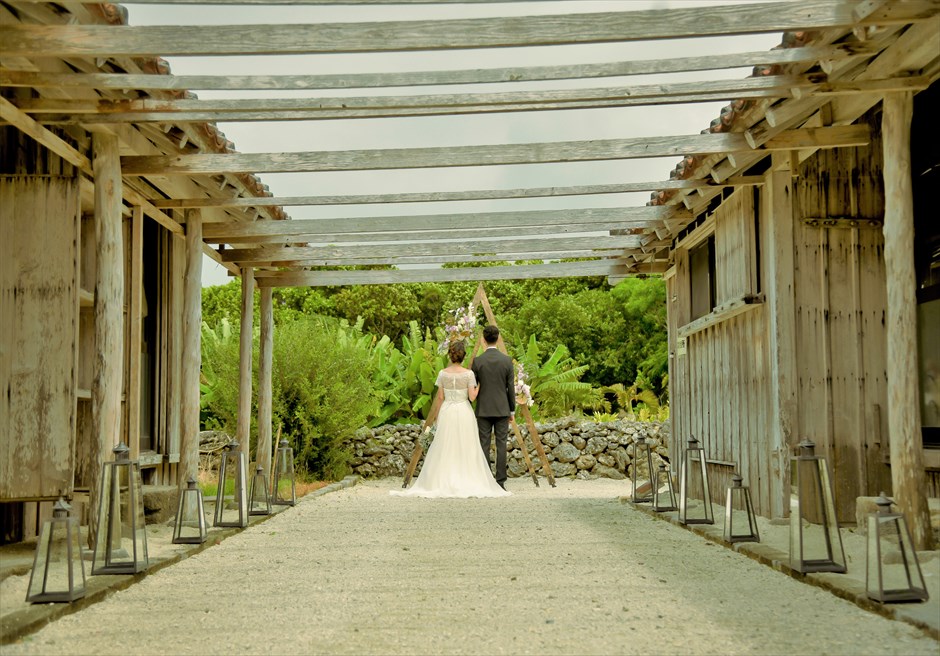 沖縄・竹富島セレモニー・フォトウェディング・二人挙式・結婚式