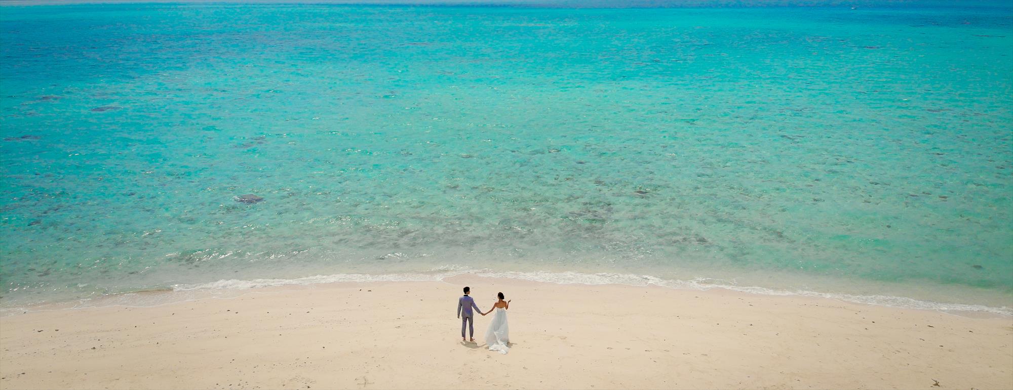 沖縄・幻の島フォトウェディング・挙式前撮影・結婚写真　小浜島
