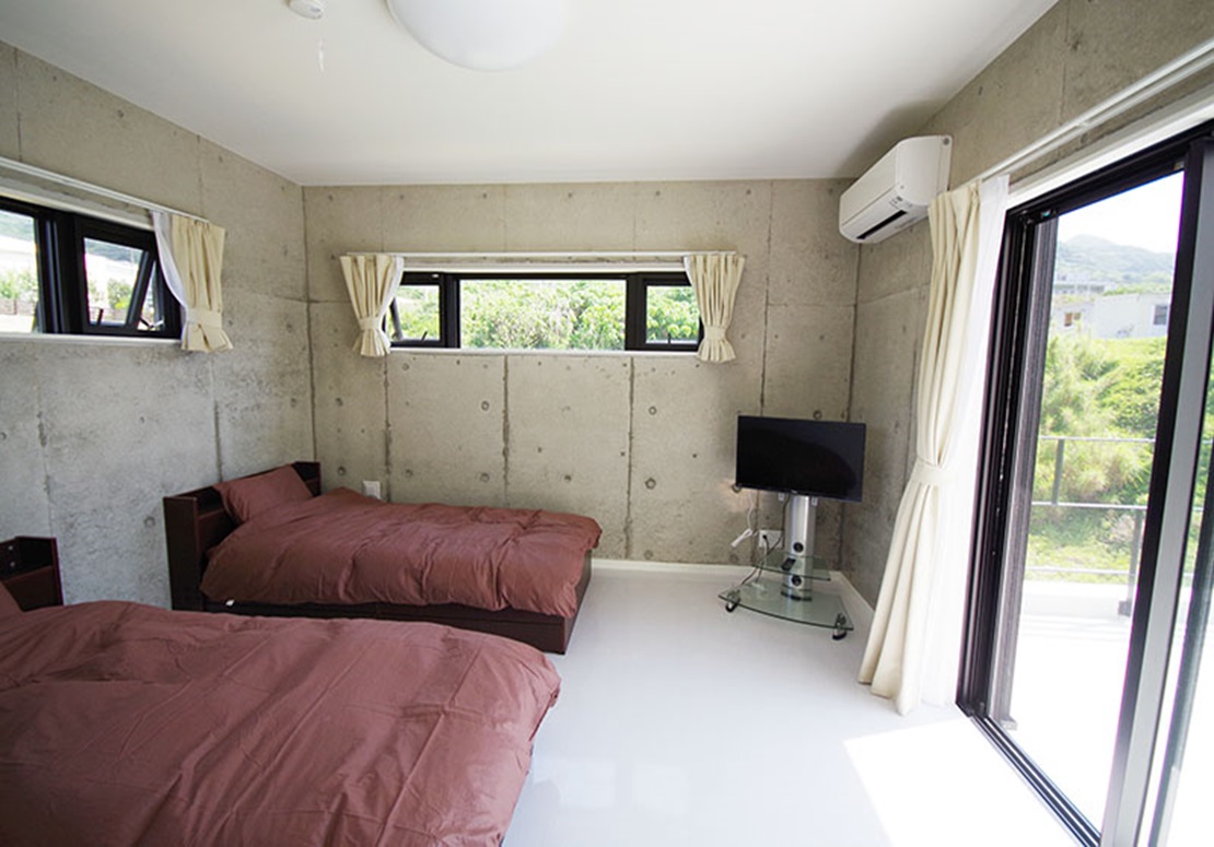 リゾート・イン・ヤマバレ ベッドルーム（部屋によってベッドサイズや配置が異なります）