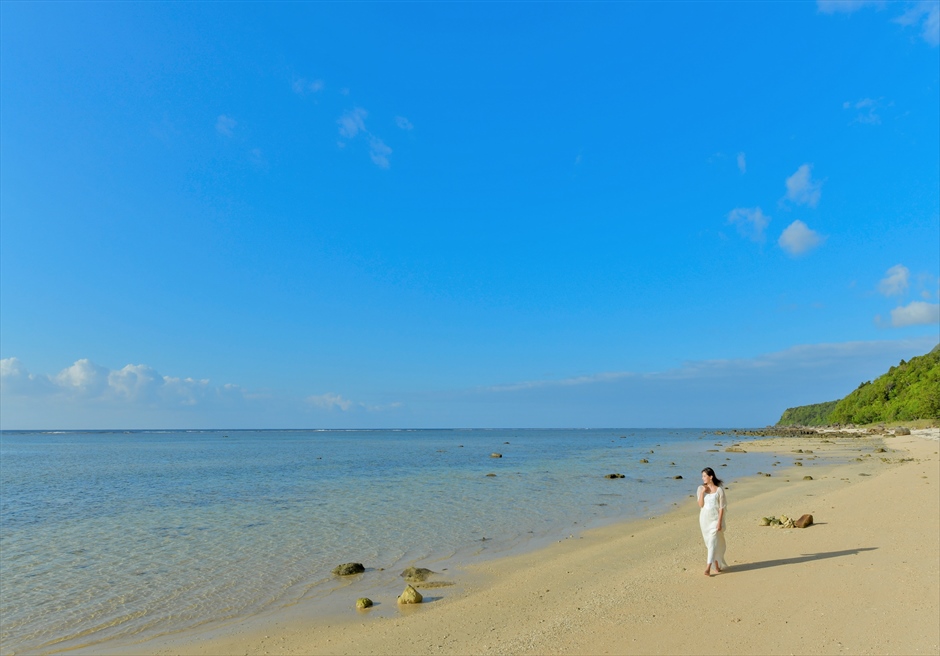 西表島フォトウェディング・前撮り撮影　南風見田の浜