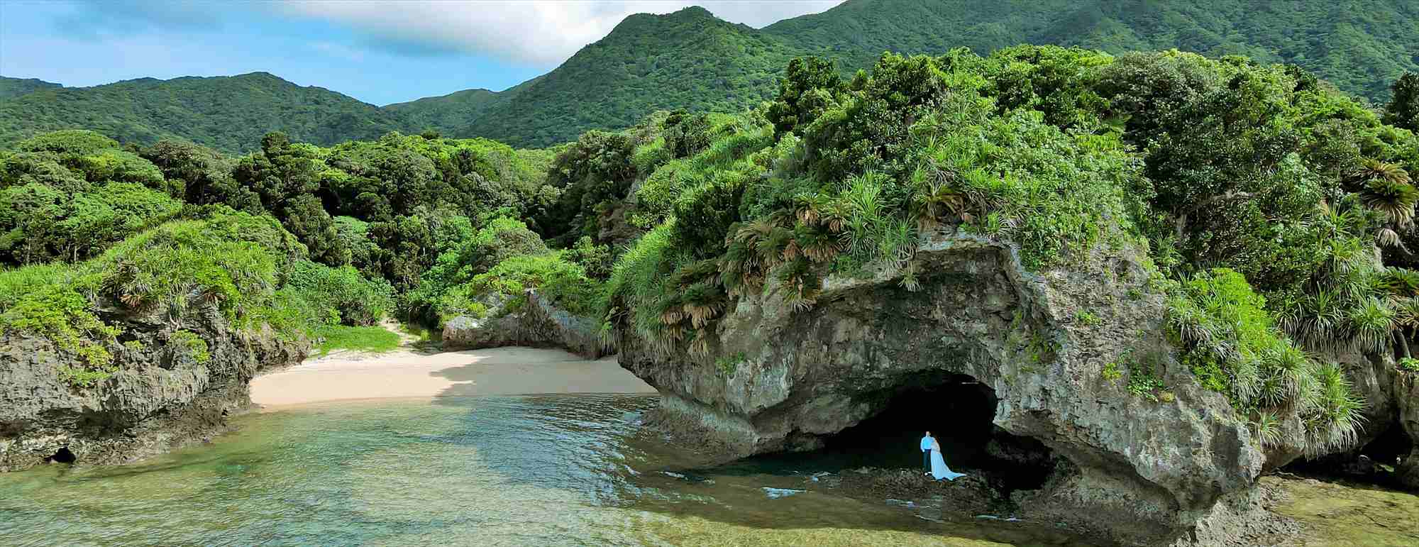青の洞窟 フォトギャラリー＆サンプル画像｜石垣島フォトウェディング　青の洞窟