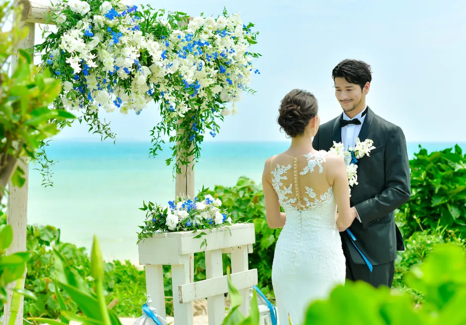 はいむるぶし小浜島フォトウェディング　ビーチ