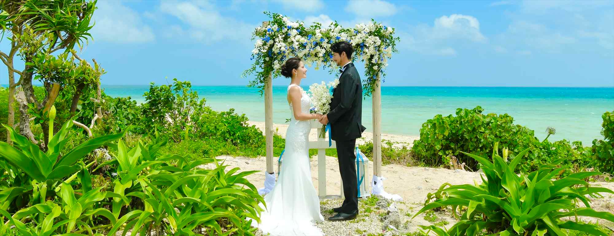はいむるぶし小浜島　二人挙式・セレモニー・フォトウェディング　ビーチ・ガーデン