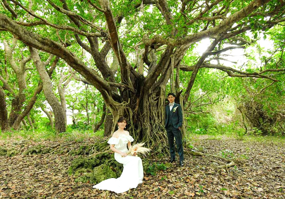 竹富島フォトウェディング　竹富島