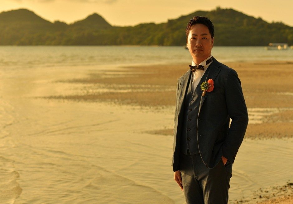 石垣島フォトウェディング　サンセット