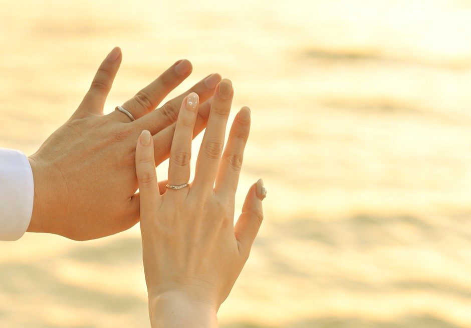 石垣島フォトウェディング　サンセット