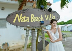 ナータ・ビーチ・ヴィラ① エントランス 石垣島フォトウェディング ナータ・ビーチ・ヴィラ① エントランス