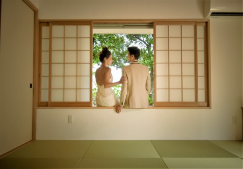 石垣島 白保ノスタルジーガーデン 室内② 石垣島フォトウェディング 石垣島 白保ノスタルジーガーデン 室内②