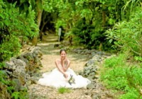 ビーチへのジャングル③ 石垣島フォトウェディング シエスタ・プライベート・プールヴィラ ビーチへのジャングル③