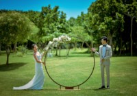 ピースフル・ガーデン④アーチ装飾 石垣リゾートホテル・フォトウェディング ピースフル・ガーデン④アーチ装飾