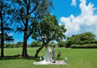 ガーデン・アーチ装飾⑥ 石垣シーサイドホテル・フォトウェディング ガーデン・アーチ装飾⑥