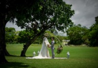 ガーデン・アーチ装飾⑦ 石垣シーサイドホテル・フォトウェディング ガーデン・アーチ装飾⑦