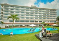 石垣シーサイドホテル①プール 石垣島フォトウェディング 石垣シーサイドホテル①プール