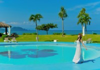 石垣シーサイドホテル⑤プール 石垣島フォトウェディング 石垣シーサイドホテル⑤プール