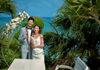 ヴィラ・ガーデン・アーチ装飾➄ サンセットコーブ石垣フォトウェディング ヴィラ・ガーデン・アーチ装飾➄