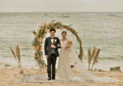 二人挙式㉔ビーチ 石垣島フォトウェディング 二人挙式㉔ビーチ