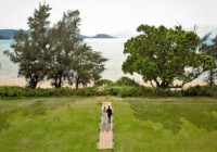 二人挙式⑦ガーデン※ドローン撮影 石垣島フォトウェディング 二人挙式⑦ガーデン